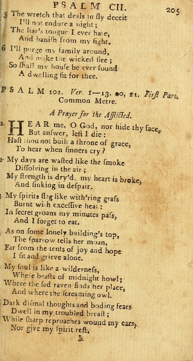 Psalms: carefully suited to the Christian worship in the United States of America: being an improvement of the old versions of the Psalms of David page 181