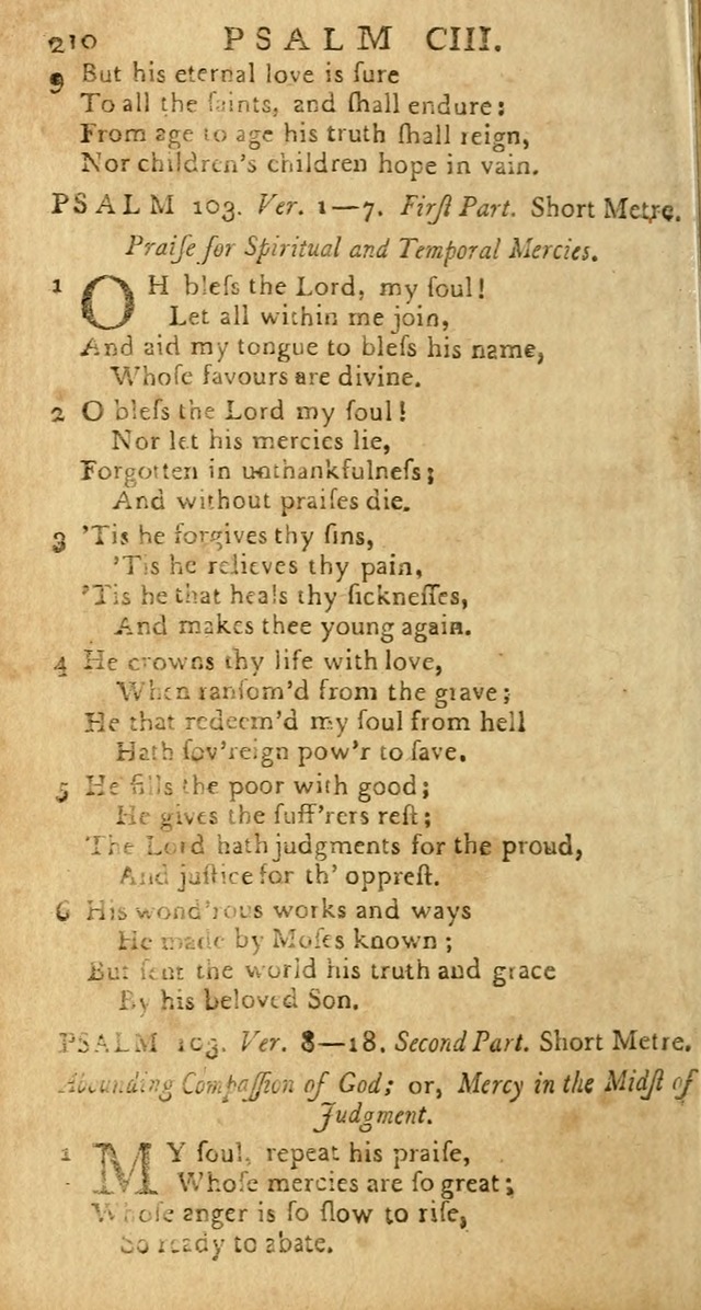 Psalms: carefully suited to the Christian worship in the United States of America: being an improvement of the old versions of the Psalms of David page 186