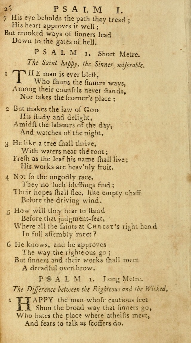 Psalms: carefully suited to the Christian worship in the United States of America: being an improvement of the old versions of the Psalms of David page 2