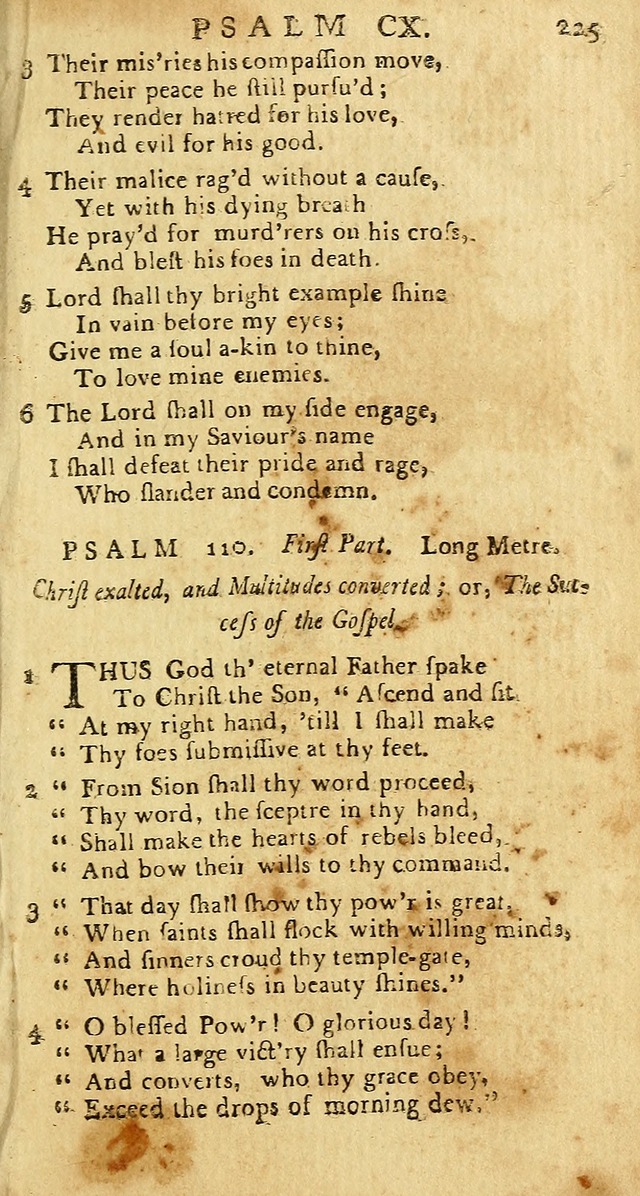 Psalms: carefully suited to the Christian worship in the United States of America: being an improvement of the old versions of the Psalms of David page 201