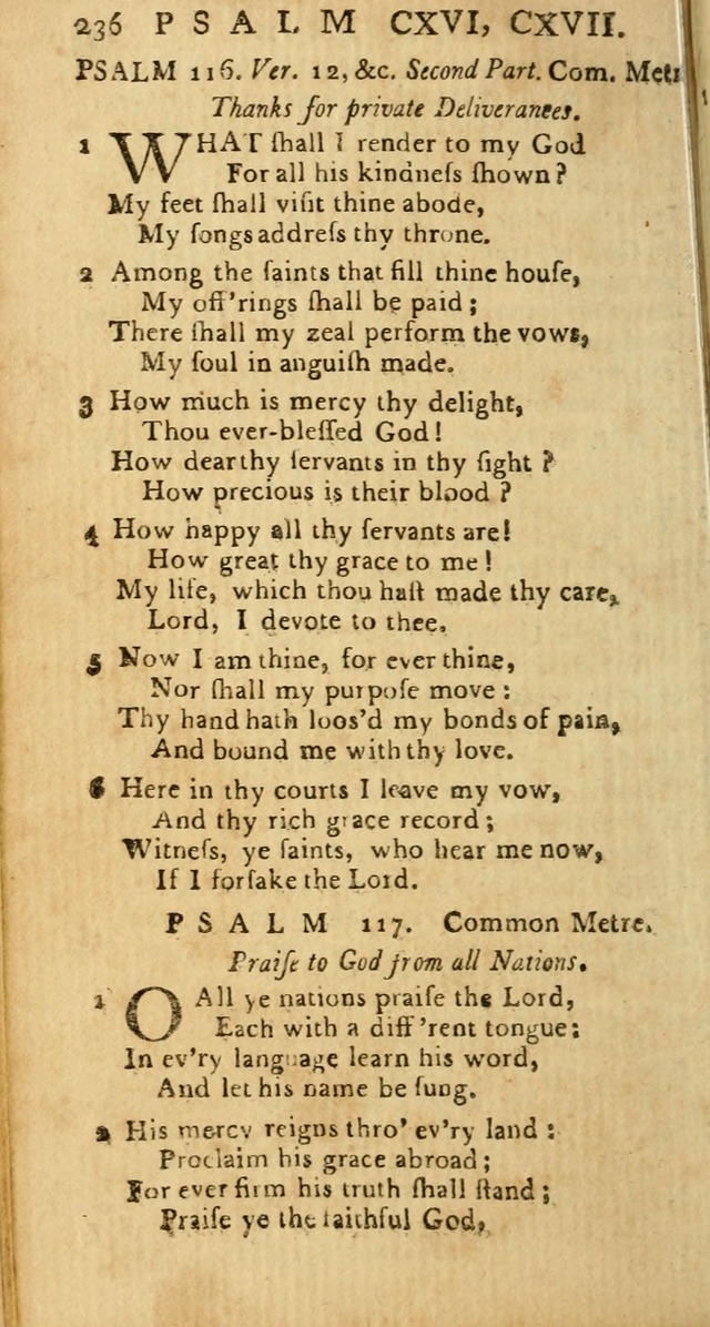 Psalms: carefully suited to the Christian worship in the United States of America: being an improvement of the old versions of the Psalms of David page 212