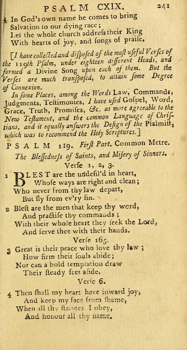 Psalms: carefully suited to the Christian worship in the United States of America: being an improvement of the old versions of the Psalms of David page 217