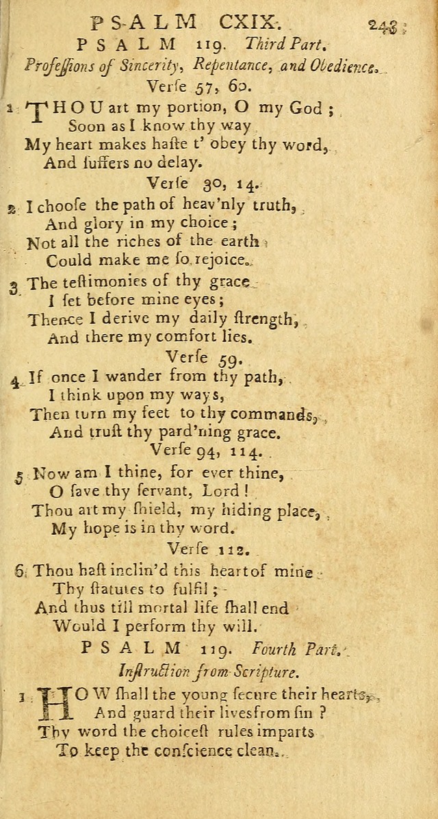 Psalms: carefully suited to the Christian worship in the United States of America: being an improvement of the old versions of the Psalms of David page 219