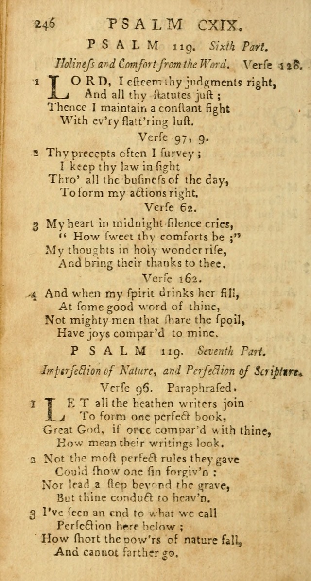 Psalms: carefully suited to the Christian worship in the United States of America: being an improvement of the old versions of the Psalms of David page 222