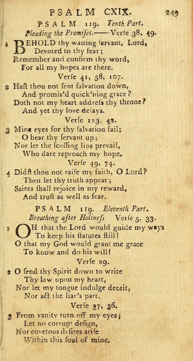 Psalms: carefully suited to the Christian worship in the United States of America: being an improvement of the old versions of the Psalms of David page 225