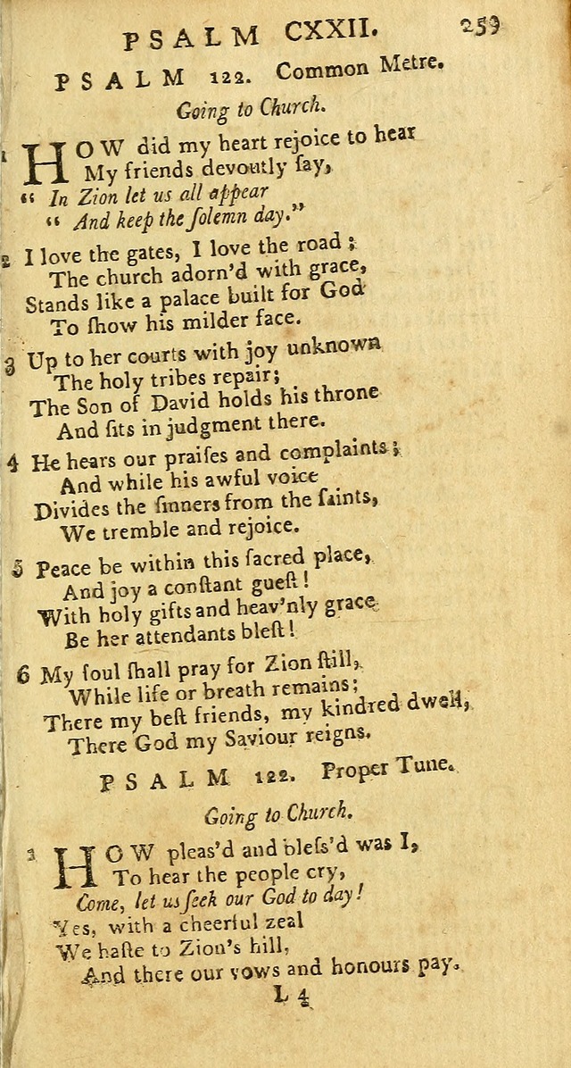 Psalms: carefully suited to the Christian worship in the United States of America: being an improvement of the old versions of the Psalms of David page 235