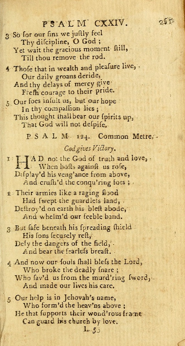 Psalms: carefully suited to the Christian worship in the United States of America: being an improvement of the old versions of the Psalms of David page 237