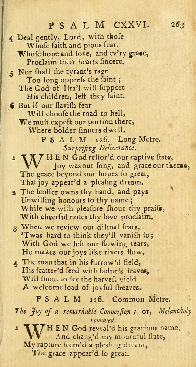 Psalms: carefully suited to the Christian worship in the United States of America: being an improvement of the old versions of the Psalms of David page 239