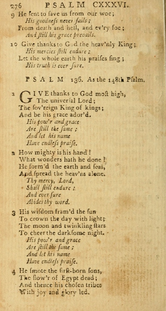 Psalms: carefully suited to the Christian worship in the United States of America: being an improvement of the old versions of the Psalms of David page 252