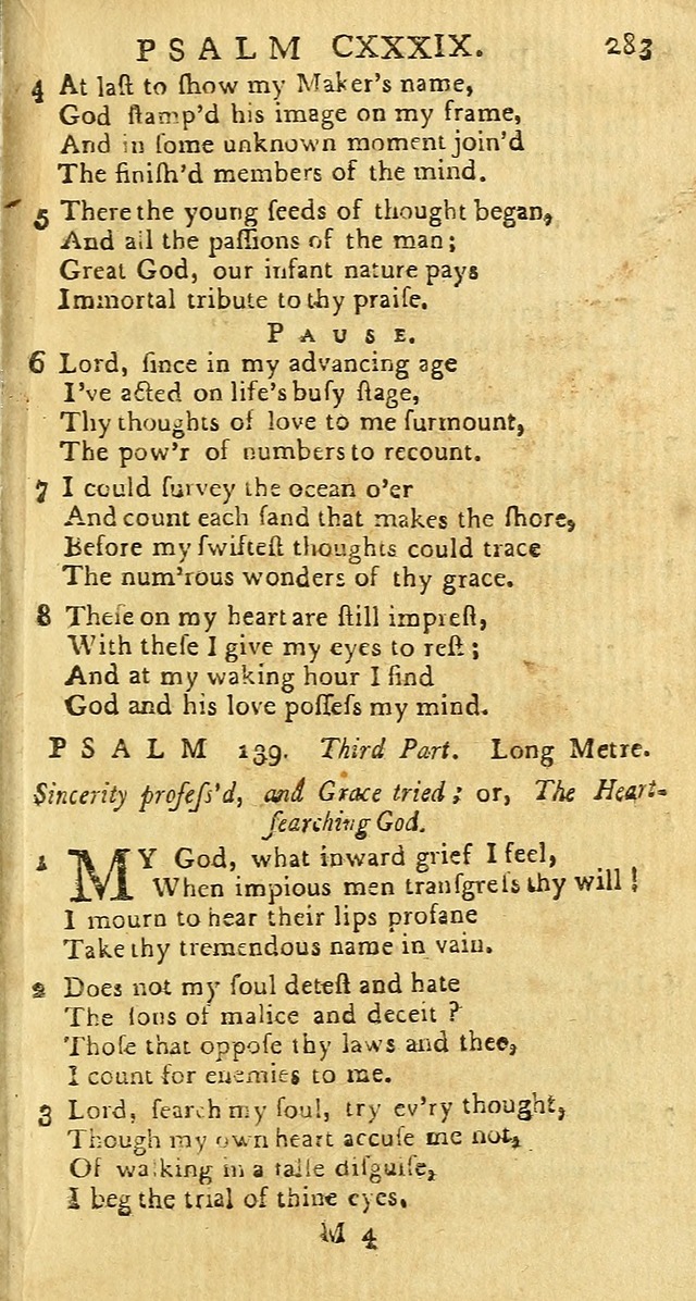 Psalms: carefully suited to the Christian worship in the United States of America: being an improvement of the old versions of the Psalms of David page 259