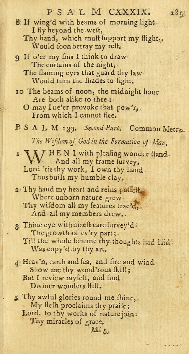 Psalms: carefully suited to the Christian worship in the United States of America: being an improvement of the old versions of the Psalms of David page 261