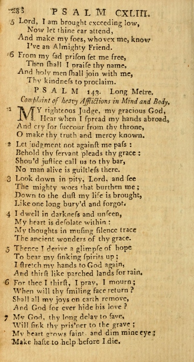 Psalms: carefully suited to the Christian worship in the United States of America: being an improvement of the old versions of the Psalms of David page 264