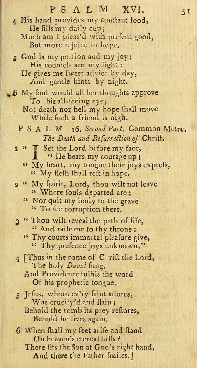 Psalms: carefully suited to the Christian worship in the United States of America: being an improvement of the old versions of the Psalms of David page 27