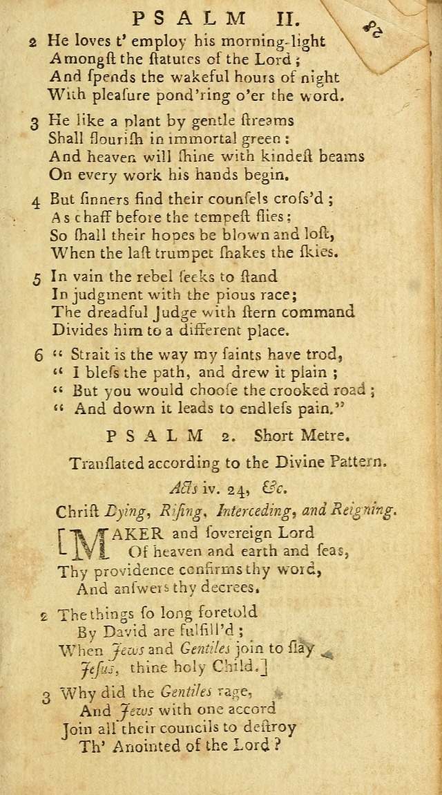 Psalms: carefully suited to the Christian worship in the United States of America: being an improvement of the old versions of the Psalms of David page 3