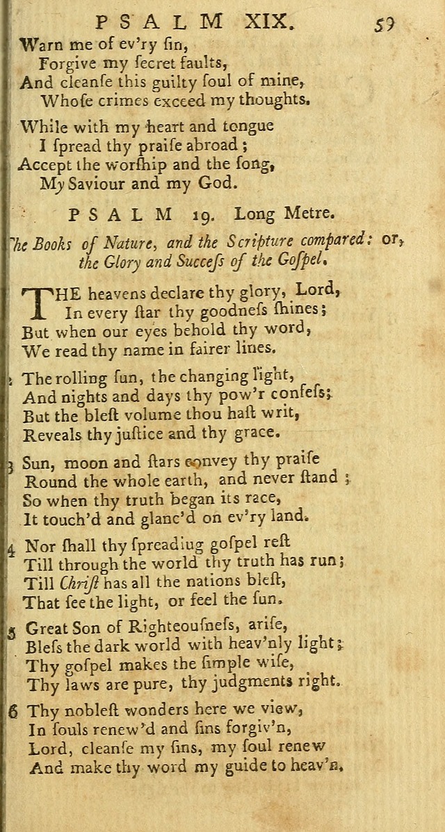 Psalms: carefully suited to the Christian worship in the United States of America: being an improvement of the old versions of the Psalms of David page 35