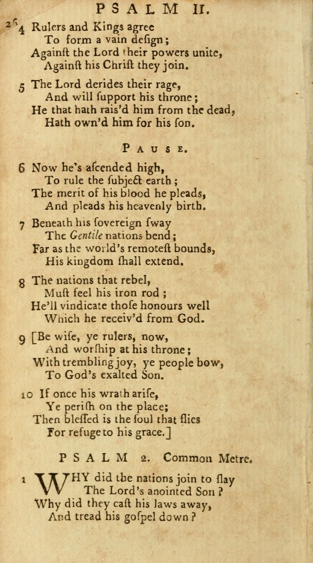 Psalms: carefully suited to the Christian worship in the United States of America: being an improvement of the old versions of the Psalms of David page 4