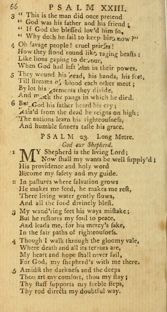 Psalms: carefully suited to the Christian worship in the United States of America: being an improvement of the old versions of the Psalms of David page 42