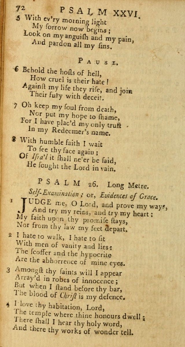 Psalms: carefully suited to the Christian worship in the United States of America: being an improvement of the old versions of the Psalms of David page 48