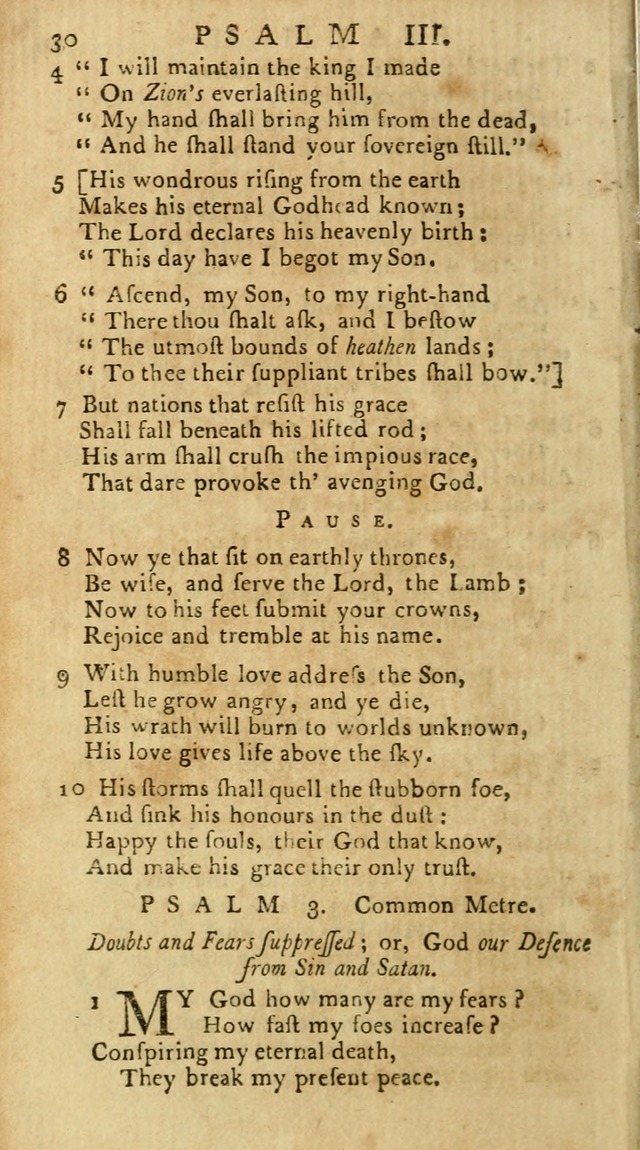 Psalms: carefully suited to the Christian worship in the United States of America: being an improvement of the old versions of the Psalms of David page 6