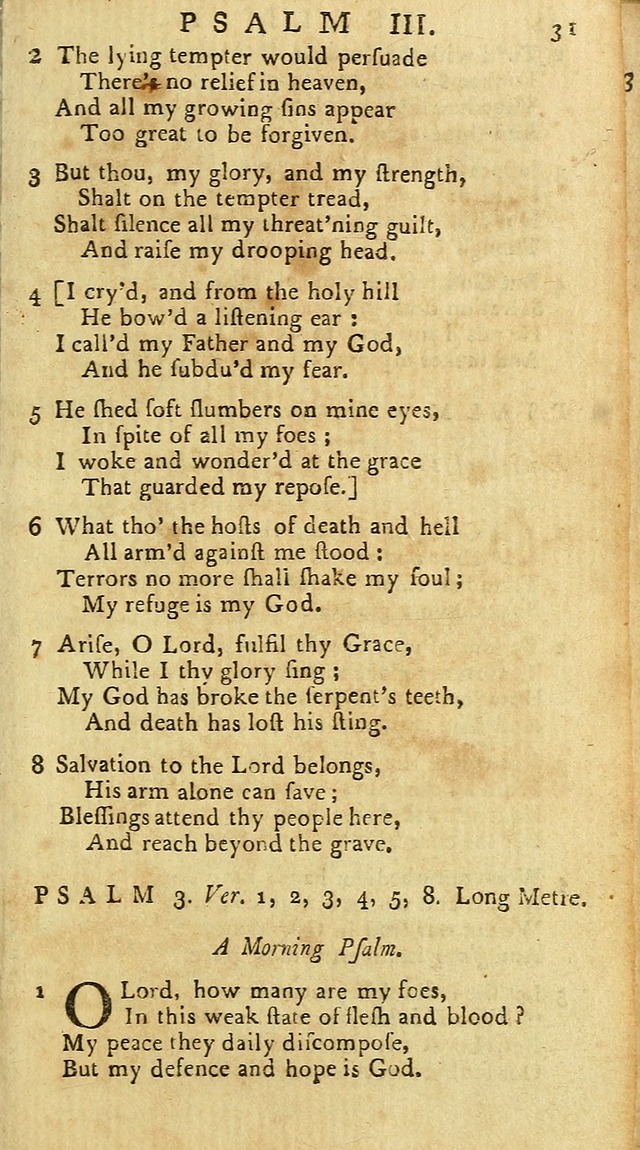 Psalms: carefully suited to the Christian worship in the United States of America: being an improvement of the old versions of the Psalms of David page 7