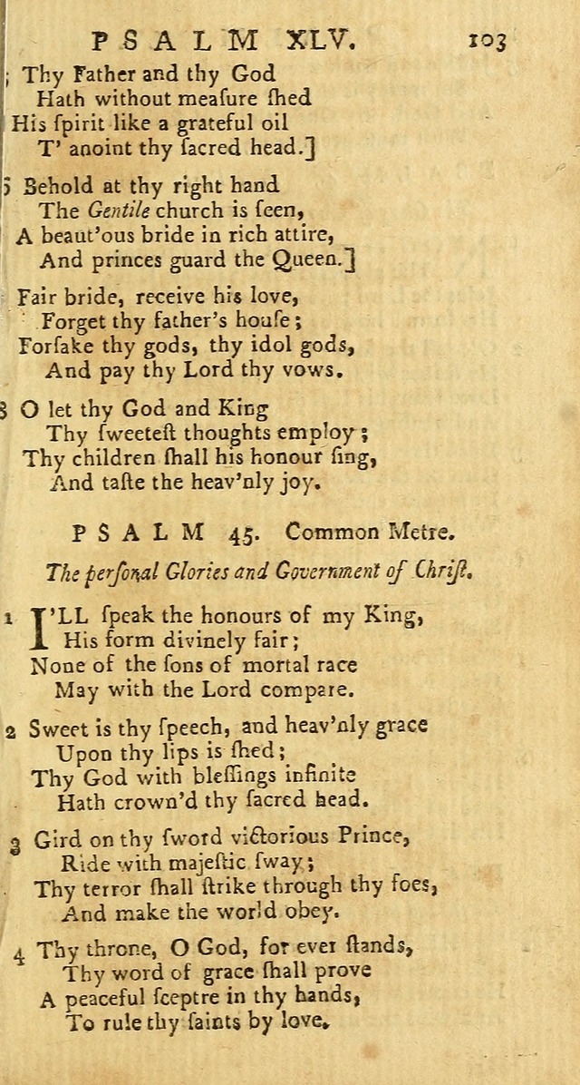 Psalms: carefully suited to the Christian worship in the United States of America: being an improvement of the old versions of the Psalms of David page 79