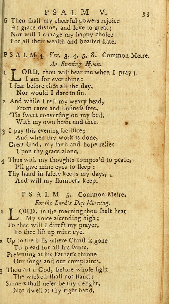 Psalms: carefully suited to the Christian worship in the United States of America: being an improvement of the old versions of the Psalms of David page 9