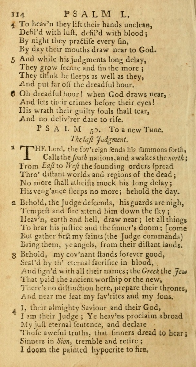 Psalms: carefully suited to the Christian worship in the United States of America: being an improvement of the old versions of the Psalms of David page 90