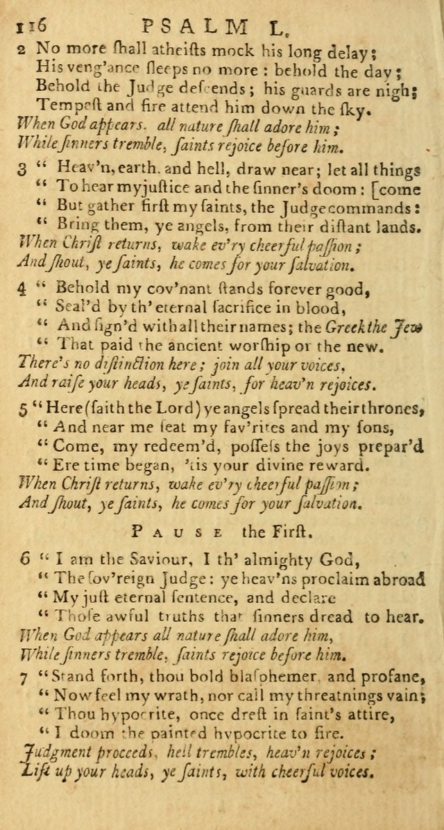 Psalms: carefully suited to the Christian worship in the United States of America: being an improvement of the old versions of the Psalms of David page 92