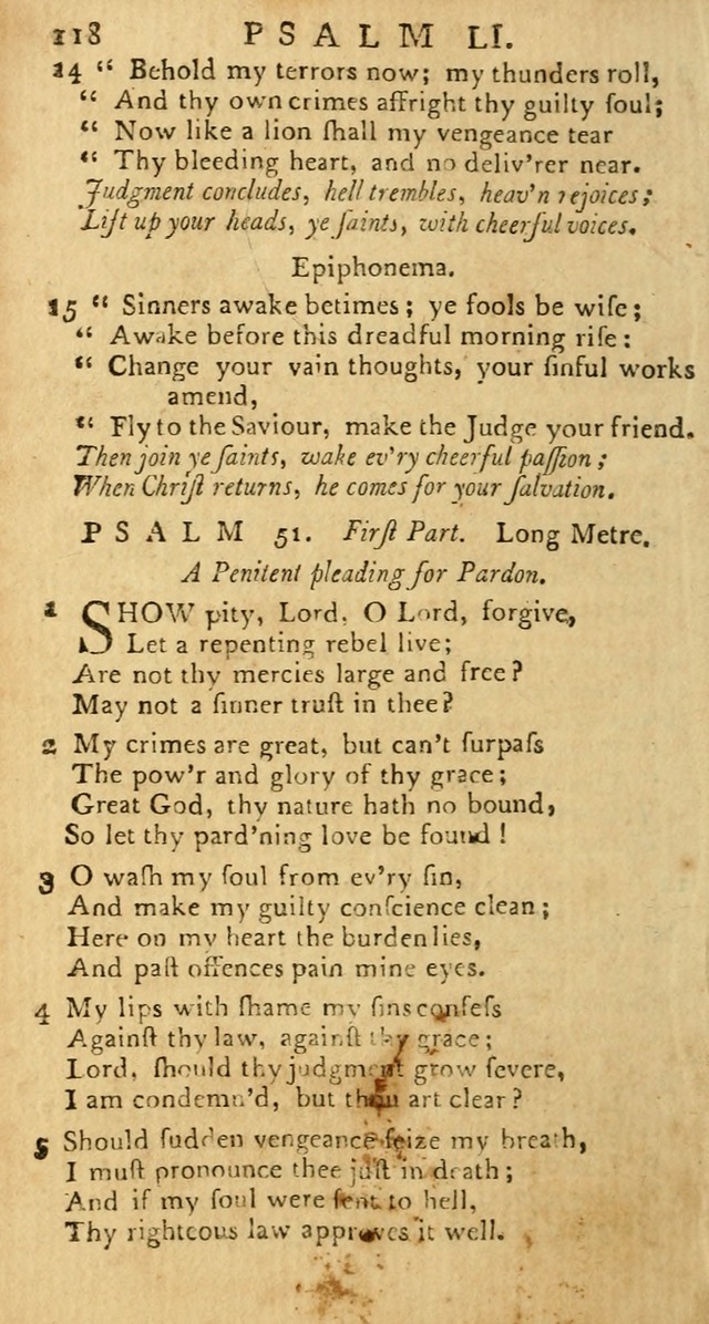 Psalms: carefully suited to the Christian worship in the United States of America: being an improvement of the old versions of the Psalms of David page 94