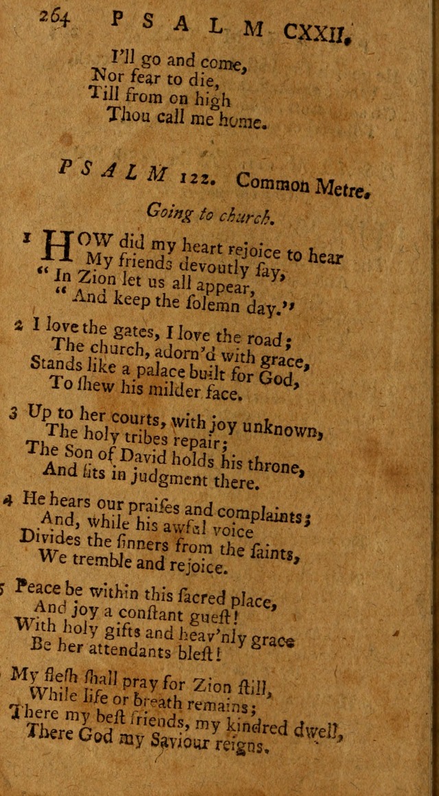 Psalms, carefully suited to the Christian worship in the United States of America: being an improvement of the old version of the Psalms of David ; allowed by the reverend Synod of New York and Philad page 266