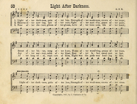 Pure Delight: a collection of Songs and Services for Sunday Schools page 50