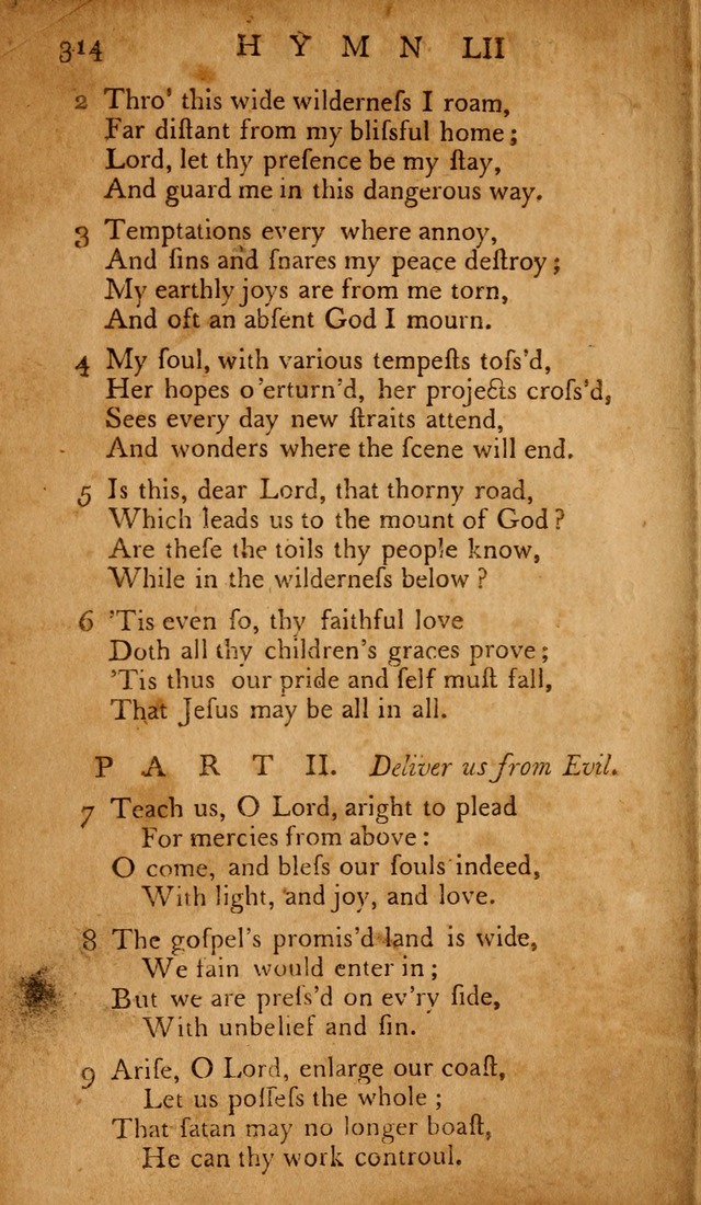 The Psalms of David: with hymns and spiritual songs: also, the catechism, confession of faith, and liturgy of the Reformed Church in the Netherlands page 314