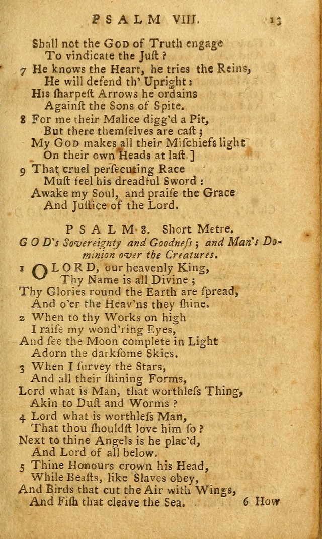 The Psalms of David: imitated in the language of the New Testament. page 13