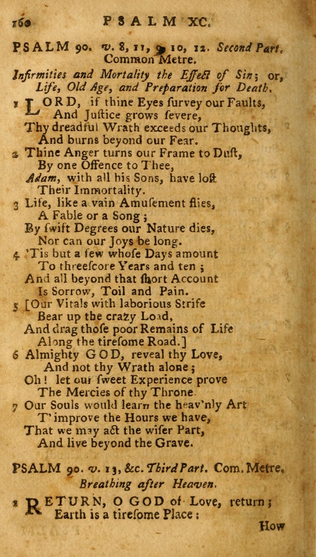 The Psalms of David: imitated in the language of the New Testament. page 160