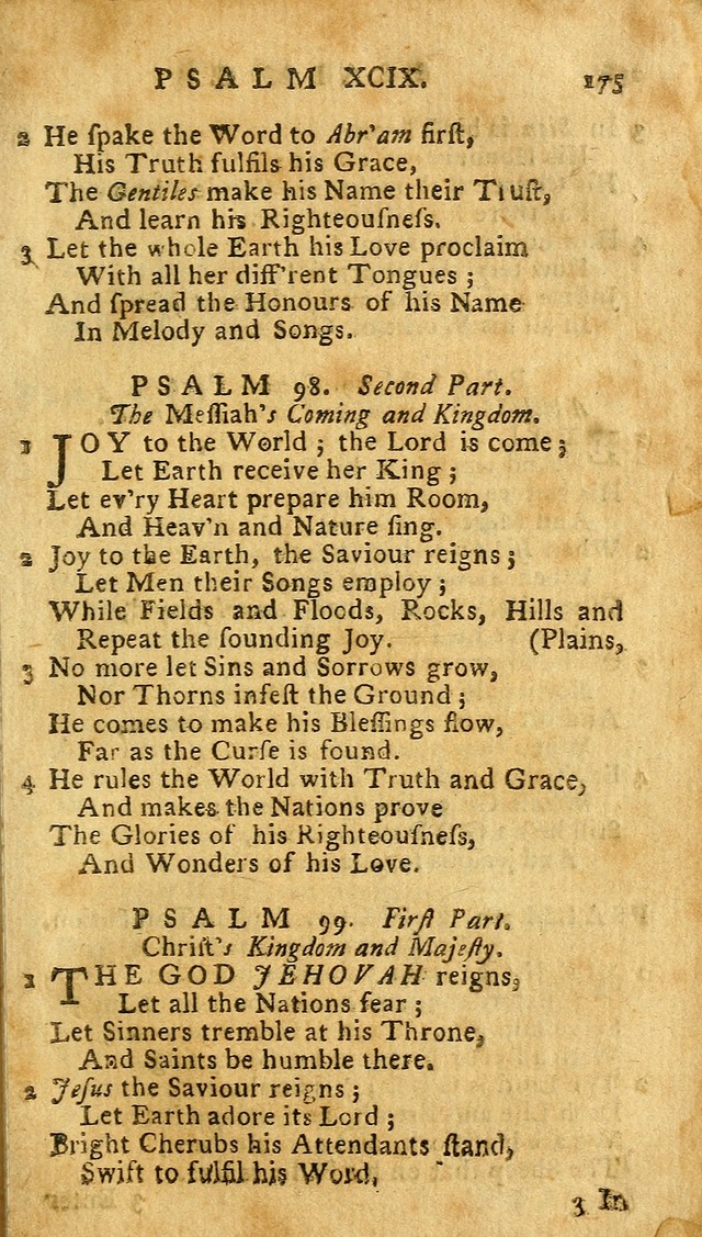 The Psalms of David: imitated in the language of the New Testament. page 175