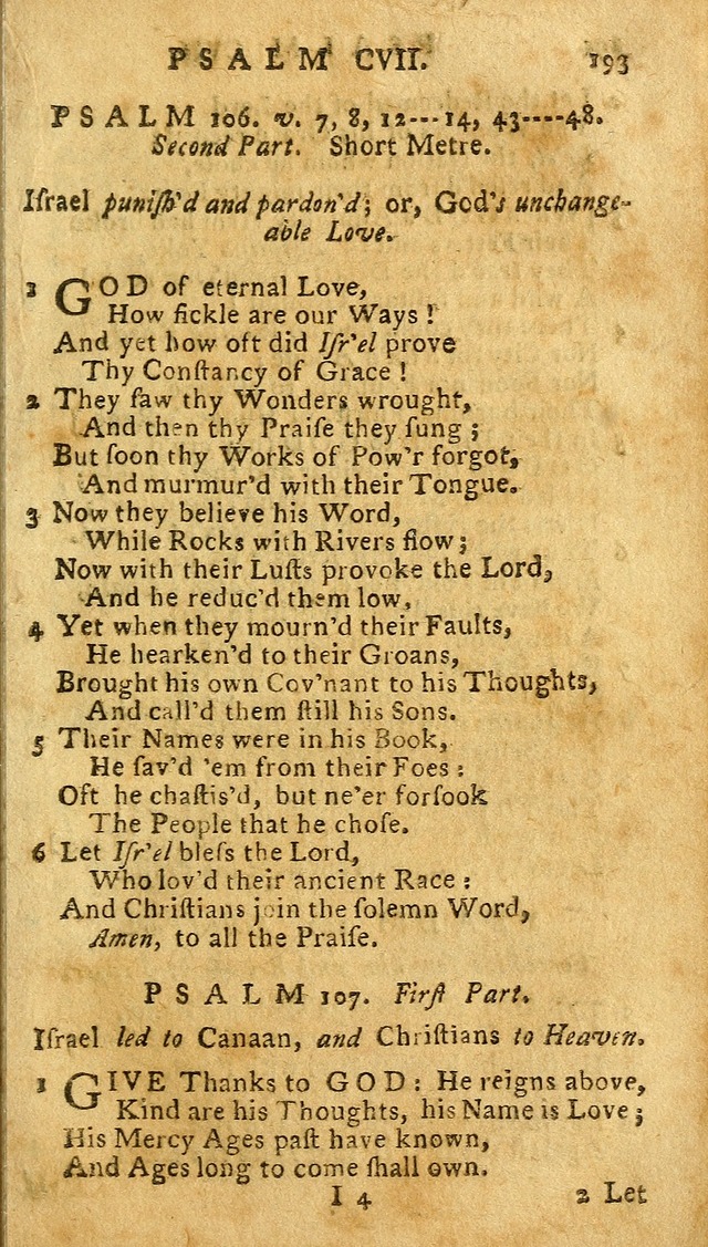 The Psalms of David: imitated in the language of the New Testament. page 193