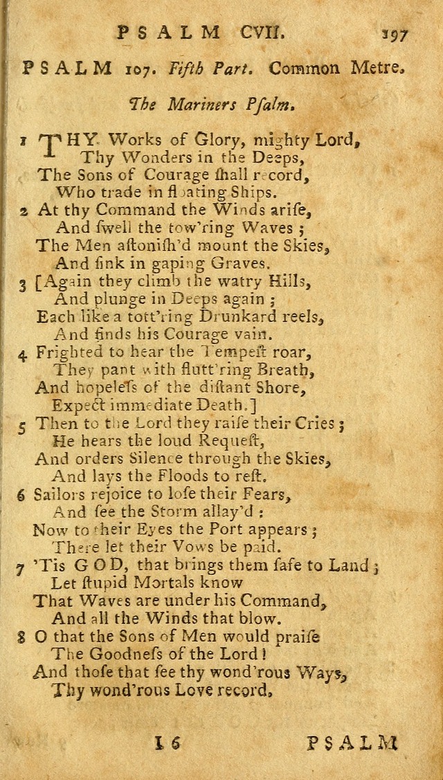 The Psalms of David: imitated in the language of the New Testament. page 197