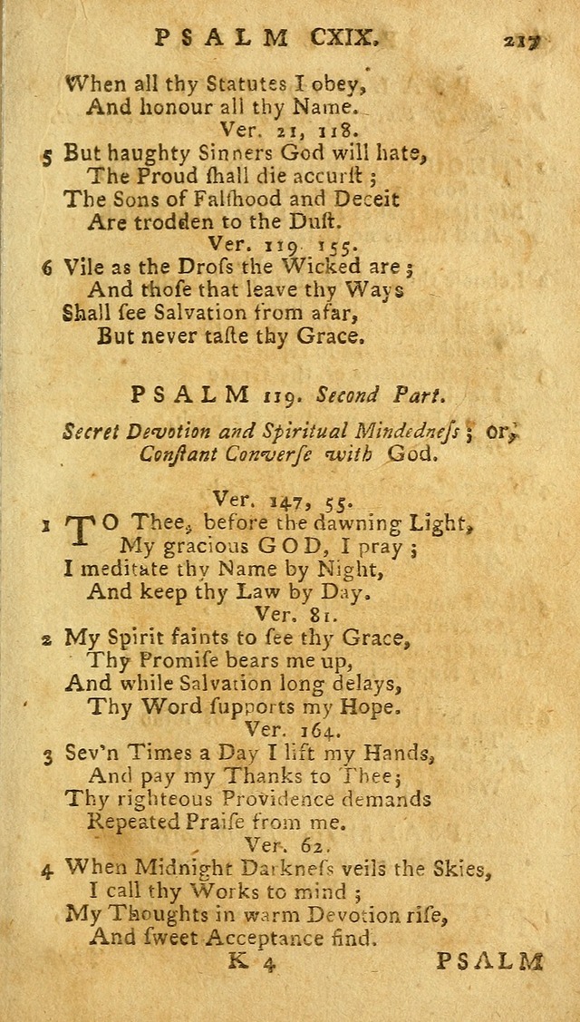 The Psalms of David: imitated in the language of the New Testament. page 217