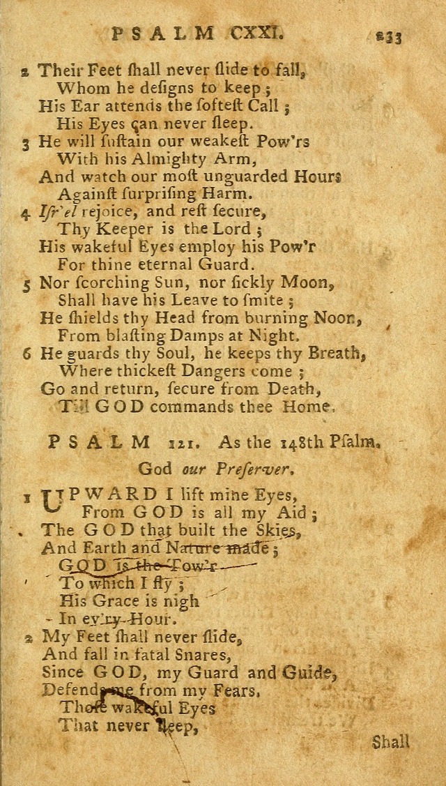 The Psalms of David: imitated in the language of the New Testament. page 233