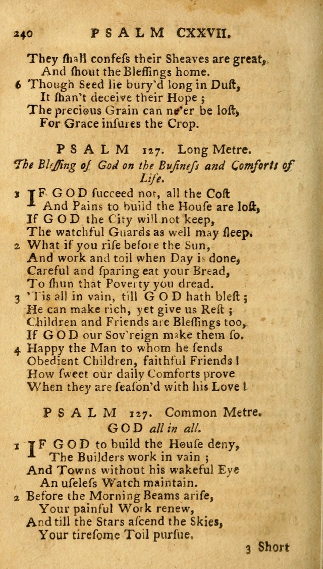 The Psalms of David: imitated in the language of the New Testament. page 240