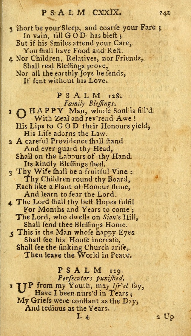 The Psalms of David: imitated in the language of the New Testament. page 241