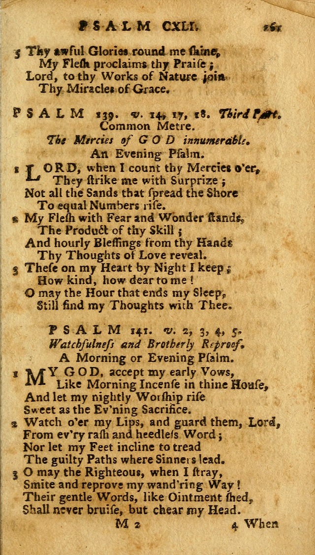 The Psalms of David: imitated in the language of the New Testament. page 261