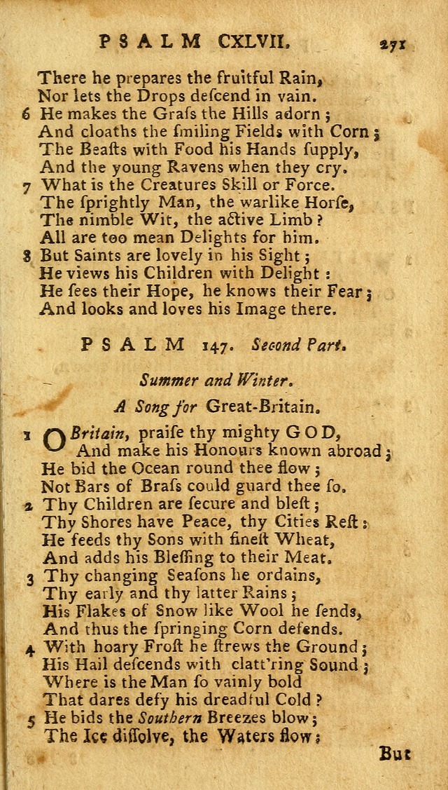 The Psalms of David: imitated in the language of the New Testament. page 271