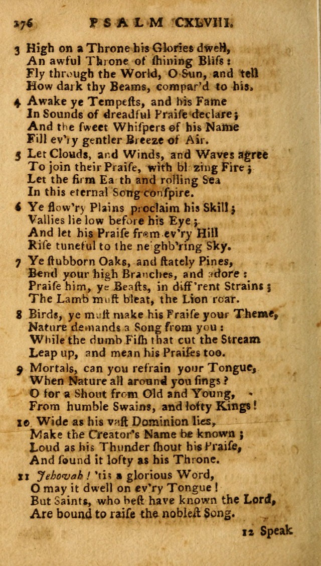 The Psalms of David: imitated in the language of the New Testament. page 276