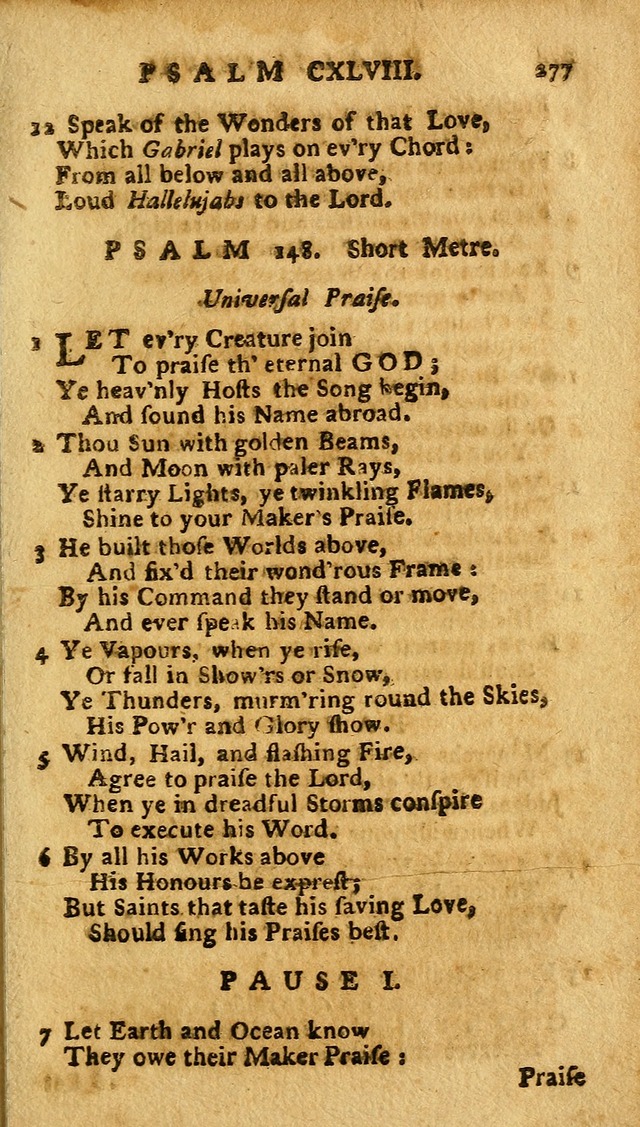 The Psalms of David: imitated in the language of the New Testament. page 277