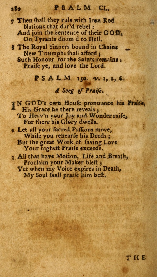 The Psalms of David: imitated in the language of the New Testament. page 280