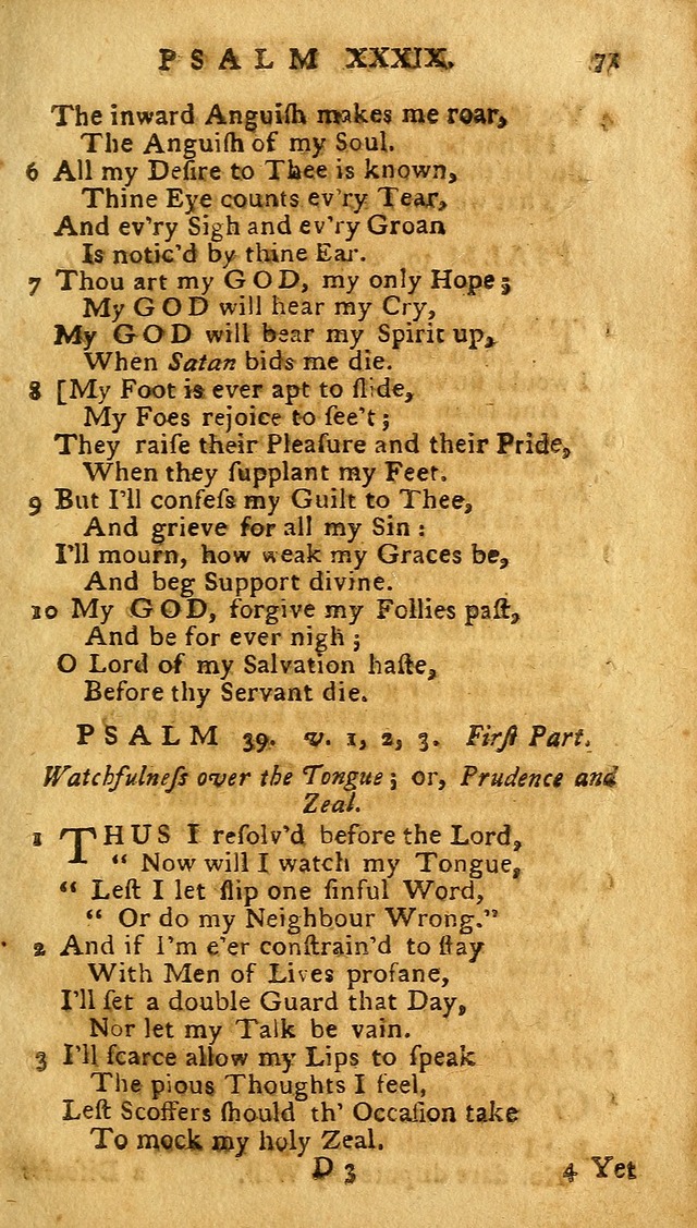 The Psalms of David: imitated in the language of the New Testament. page 71