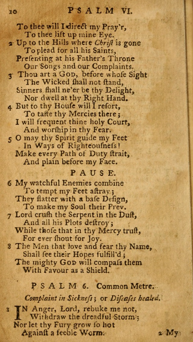The Psalms of David: imitated in the language of the New Testament, and applied to the Christian state and worship (27th ed.) page 10