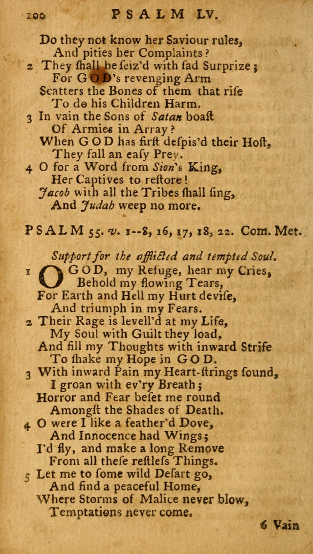 The Psalms of David: imitated in the language of the New Testament, and applied to the Christian state and worship (27th ed.) page 100