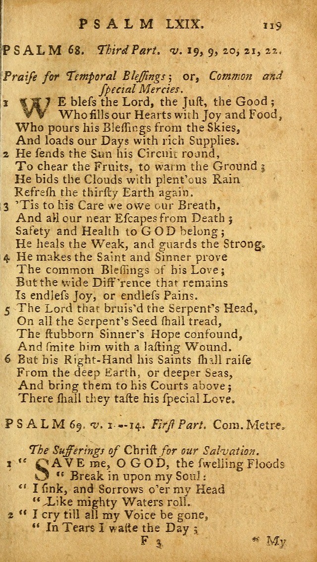 The Psalms of David: imitated in the language of the New Testament, and applied to the Christian state and worship (27th ed.) page 119